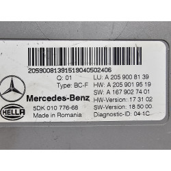 A2059008139 Mercedes-Benz C-Class Body Control Module (BCM/SAM) Front