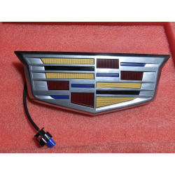 84380084 Cadillac Escalade Rear Tailgate Trunk Release Switch Emblem