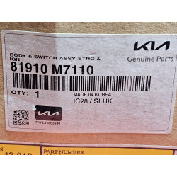 81910-M7110 Kia Soul Ignition Lock Switch Housing 2019-2024
