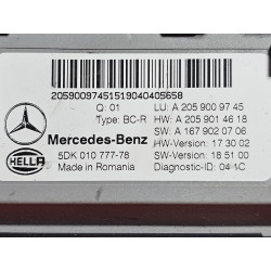 A2059009745 Mercedes-Benz C-Class Body Control Module (BCM/SAM) 2015-2021