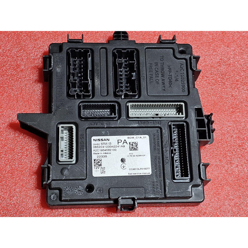 284B2-6RA1B Nissan Rogue Body Control Module (BCM) 2021-2024