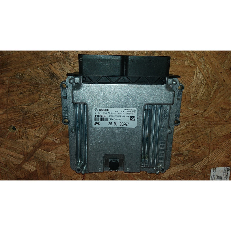 391B1-2BRG7 Hyundai Accent Engine Computer ECM 2015-2017