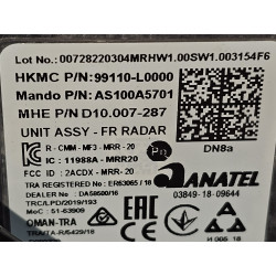 99110-L0000 Hyundai Sonata Front Distance Cruise Control Radar Sensor