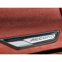08F59-TVA-121 Honda Accord Left Silver Front Fender Emblem 2018-2022