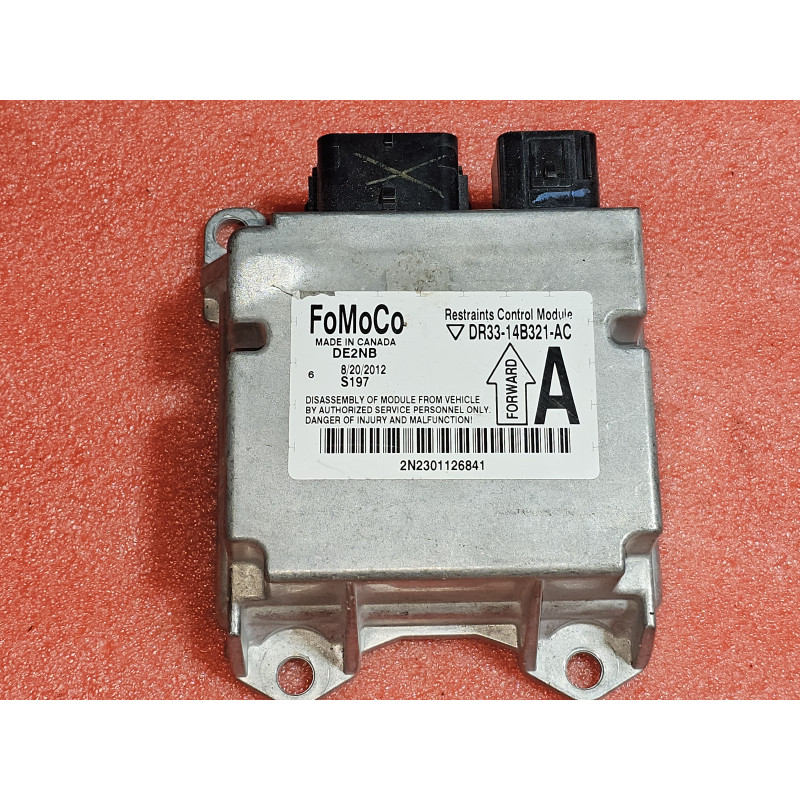 DR33-14B321-AC Ford Mustang Airbag SRS Restraints Control Module 2013-2014