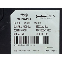 86222AL10A Subaru Legacy Telematics Communication Control Module 2016-2019