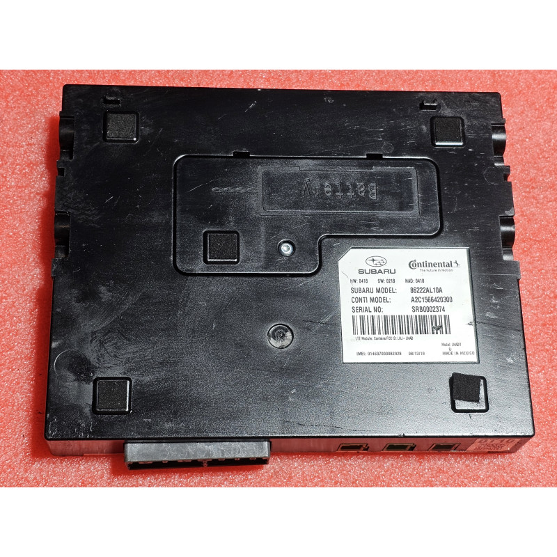 86222AL10A Subaru Legacy Telematics Communication Control Module 2016-2019