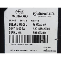 86222AL10A Subaru Legacy Telematics Communication Control Module 2016-2019