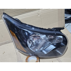 CK41-13W029-AM Ford Transit Right Black Bezel Halogen Headlight 2015-2023