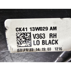 CK41-13W029-AM Ford Transit Right Black Bezel Halogen Headlight 2015-2023
