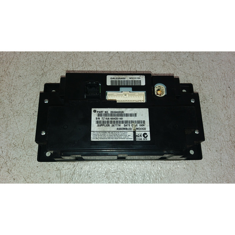 05064630AI Dodge Charger Display Screen Radio 2011-2014