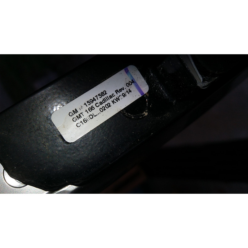 15947582 Cadillac SRX Left Side Roof Rail Luggage Carrier 2010-2016