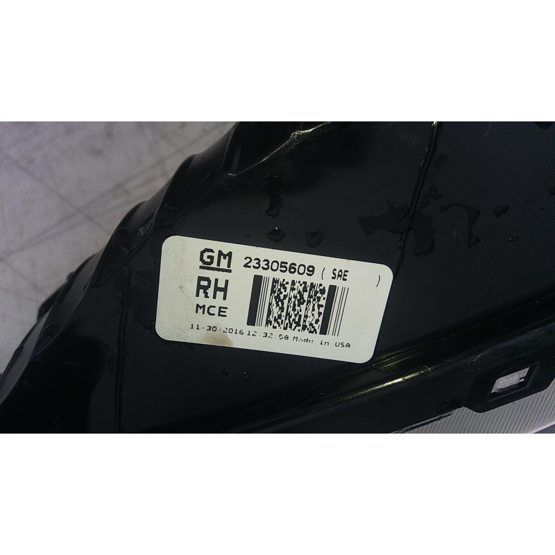 23305609 Chevrolet Traverse Right Turn Signal Parking Lamp 2013-2016