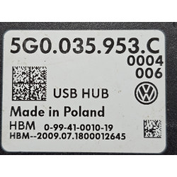 5G0035953C Volkswagen USB Hub Electronic Module
