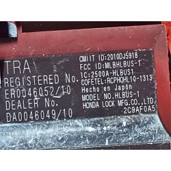 Honda Accord Engine Ignition Start Switch 2013-2017