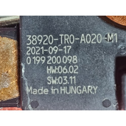 38920-TR0-A020-M1 Honda CR-V Negative Battery Terminal Sensor 2012-2016