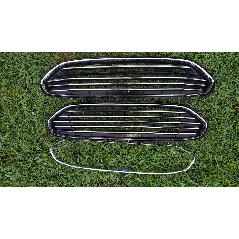 DS73-8150-BD Ford Fusion Chrome Grill 2013-2016 DS73-8150-BDW