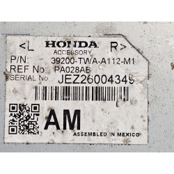 39200-TWA-A112-M1 Honda Accord Active Noise Cancellation Control Module