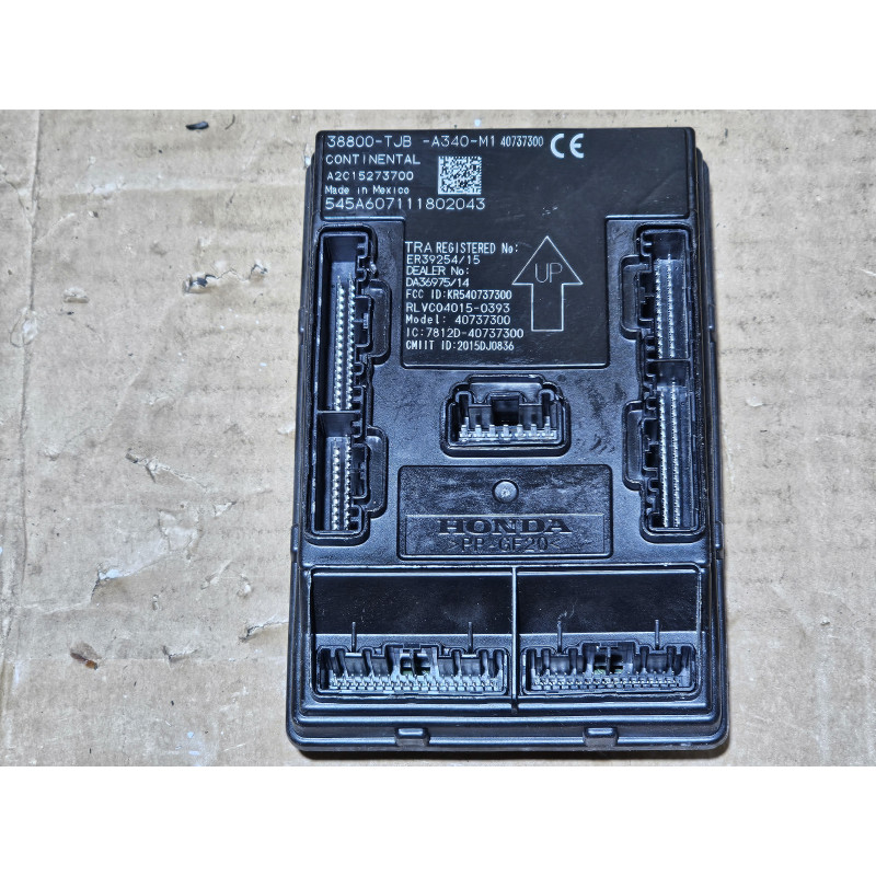 38800-TJB-A34 Acura RDX Body Control Module (BCM) 2019-2021