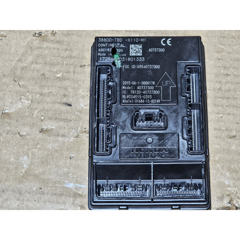 38800-TBD-X11 Honda Body Control Module (BCM) 2018