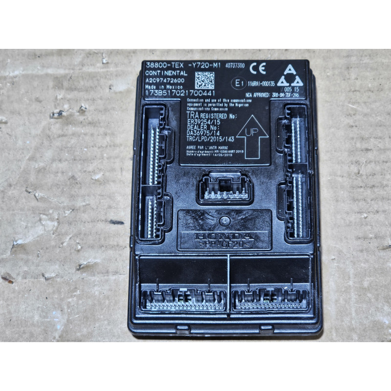 38800-TEX-Y720-M1 Honda Body Control Module 38800-TEX-Y72
