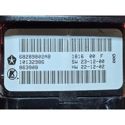 68289802AB Jeep Grand Cherokee Left Window Control Switch 2016-2026