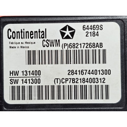 68217268AB Jeep Heated Seat Module 2011-2024 68217268AF