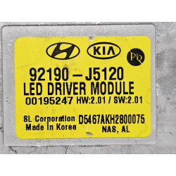 92190-J5120 Kia Stinger LED Headlight Ballast Driver Module 2018-2020