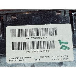 68330429AD Dodge Ram 1500 Media Dual USB Port 2019-2025 68330429AF