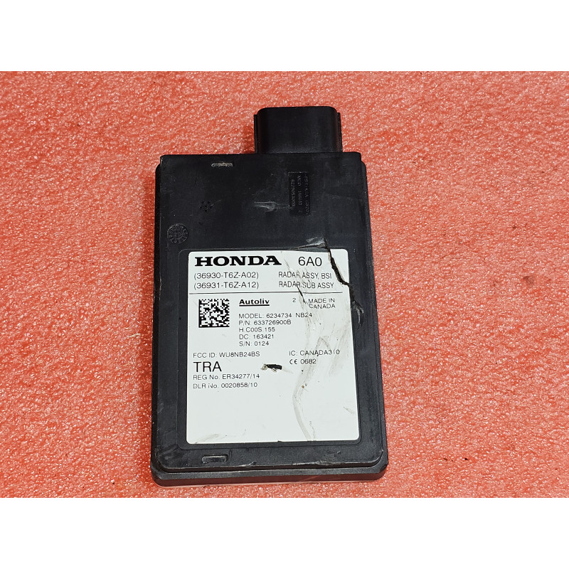 36930-T6Z-A02 Honda Ridgeline Blind Spot Radar Sensor Module 2017-2023
