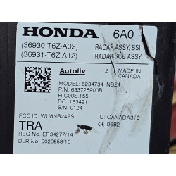 36930-T6Z-A02 Honda Ridgeline Blind Spot Radar Sensor Module 2017-2023
