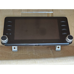 39710-TVA-A12 Honda Accord Radio Navigation Info Display Screen Monitor