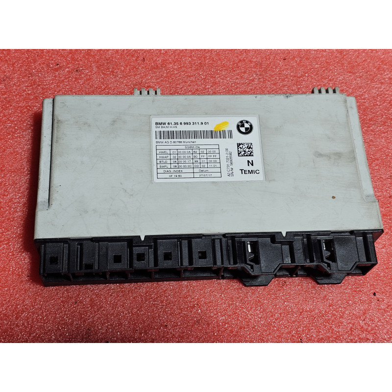 61356993311 BMW 3 Series Left Seat Memory Module 2014-2019