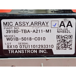 39180-TBA-A211-M1 Honda Civic Navigation Microphone 2016-2019 39180-TBA-A21