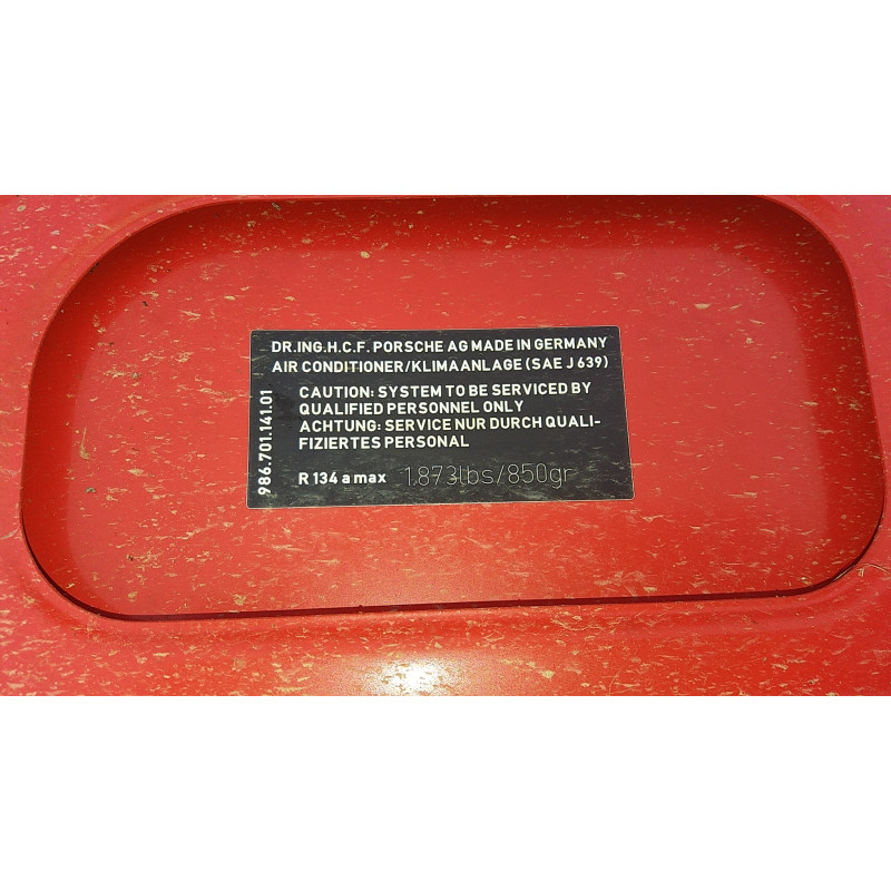 98670114101 Porsche Boxster Hood with Lift Support 2005-2012
