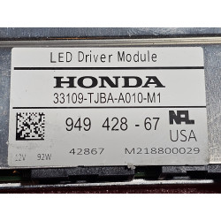 33109-TJBA-A01 Acura RDX LED Driver Ballast Module 2019-2023