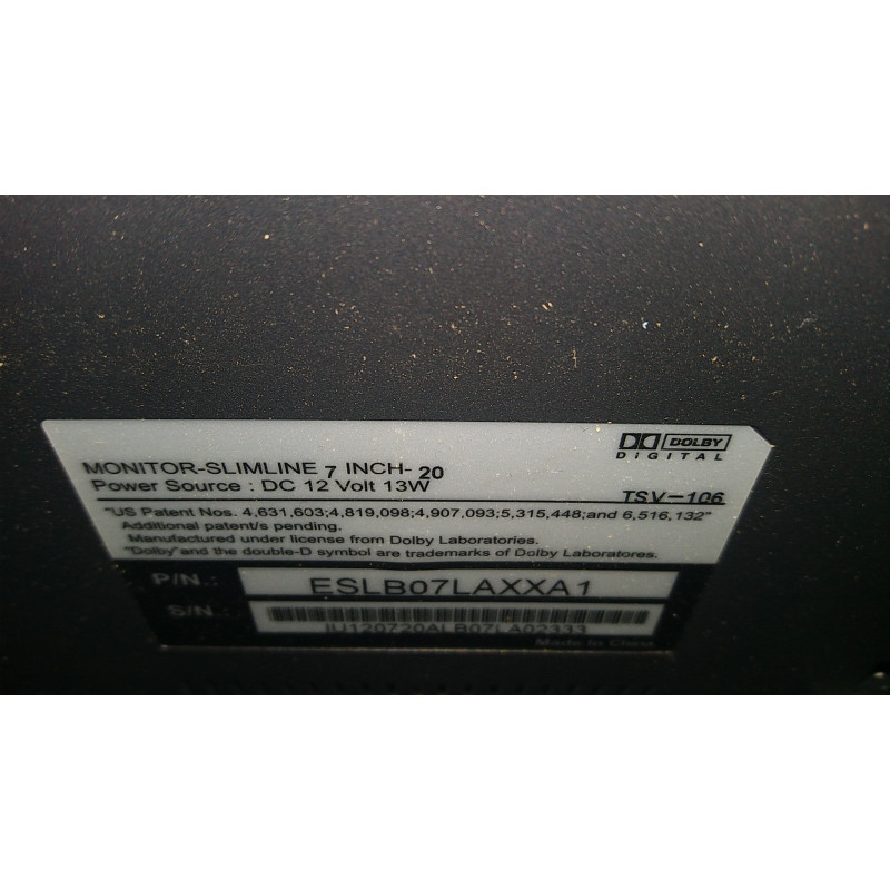 Nissan Armada Invision DVD Headrest LCD Screen Monitor 2013-2015
