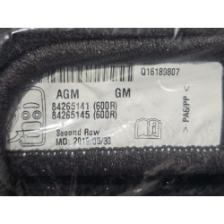 84265141 Chevrolet Equinox Floor Carpet Mats Jet Black Set 2018-2024