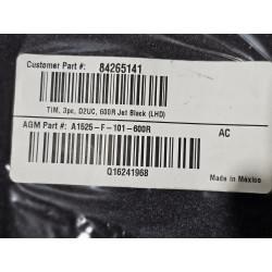 84265141 Chevrolet Equinox Floor Carpet Mats Jet Black Set 2018-2024