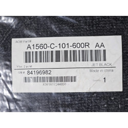 84196982 Chevrolet Corvette Floor Carpet Mats Jet Black Set 2014-2019