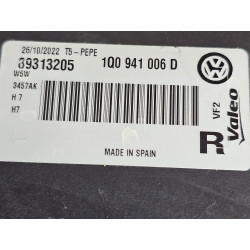 1Q0941006D Volkswagen EOS Right Halogen Headlight 2007-2011 1Q0941006B