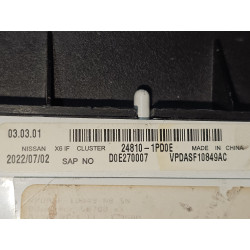 24810-1PD0E Nissan NV Speedometer Instrument Cluster 2013-2020