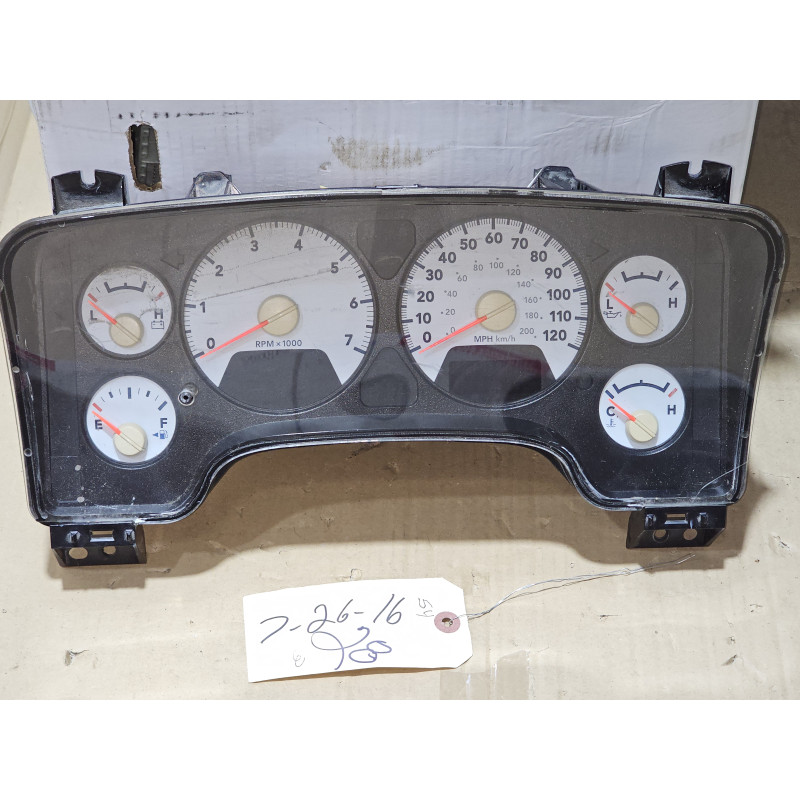05172297AG Dodge Ram Speedometer Instrument Gauge Cluster 2008 05172297AE