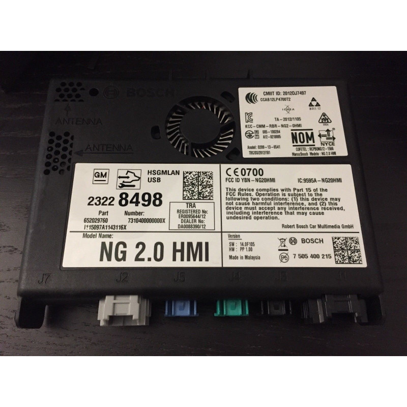 23228498 Chevrolet Corvette C7 HMI Communication Module 2014-2018