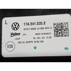 17A941035E Volkswagen Jetta Left Base LED Headlight 2019-2024