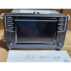 5C0035684D Volkswagen Jetta Navigation GPS Radio Media CD Player 2016-2019