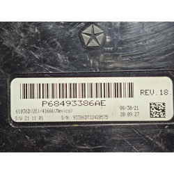 68493386AE Dodge Ram 1500 Temperature Climate Control Module 2019-2024