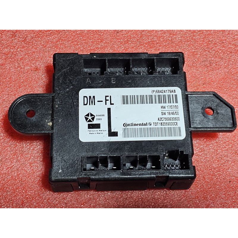 68424179AB Dodge Ram 1500 Front Left Door Control Module 2019-2024