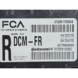 68517698AB Dodge Ram 1500 Right Front Door Control Module 2019-2024