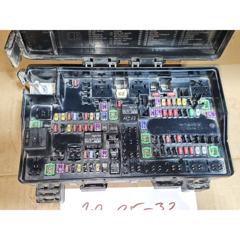 68089578AG Dodge Ram 1500 Power Distribution Fuse Box 2013-2014 68089578AE